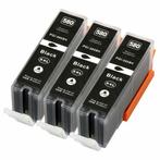 Canon pixma TS6150 inktcartridges PGI-580 XL BK 3 stuks h..., Verzenden, Nieuw