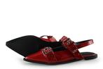 Sacha Slingbacks in maat 41 Rood | 15% korting, Kleding | Dames, Schoenen, Verzenden, Zo goed als nieuw, Sacha, Rood