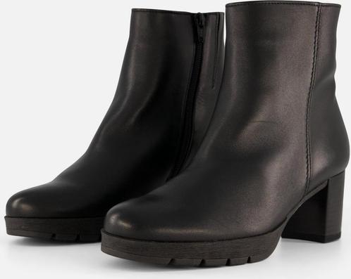 Gabor Enkellaarsjes - maat 40.5 - zwart Leer - Dames, Kleding | Dames, Schoenen, Verzenden