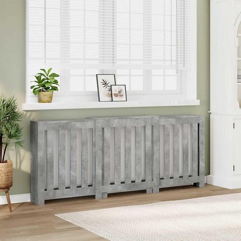 vidaXL Radiatorombouw 205x21,5x83,5 cm bewerkt hout, Doe-het-zelf en Verbouw, Verwarming en Radiatoren, Nieuw, Verzenden