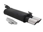 Novus sportuitlaat Opel Astra F Kadett E 2x76mm MS, Auto-onderdelen, Verzenden, Nieuw