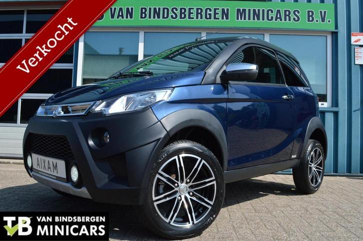 Aixam Crossover Brommobiel met Garantie | Microcar - Ligier, Auto's, Aixam, Dealer onderhouden, Onderhoudsboekje, Te koop, Automaat