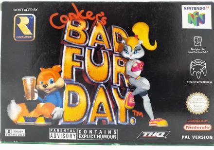 Mario64.nl: Conkers Bad Fur Day Compleet - iDEAL!, Spelcomputers en Games, Games | Nintendo 64, Gebruikt, Ophalen of Verzenden