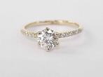 Verlovingsring - 14 karaat Geel goud - 0.84ct. tw. Diamant