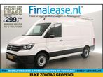 Volkswagen Crafter 35 2.0 TDI L3H3 140PK 3000KG TG €299pm, Auto's, Volkswagen, Wit, Nieuw, Lease