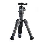 Fotopro X-Aircross 1 Mini Carbon Tripod Zwart, Nieuw, Minder dan 150 cm, Met balhoofd, Ophalen of Verzenden