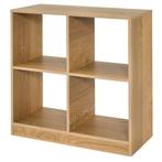 Tweedekans | Coast Boekenkast 73 x 33 x 75 cm – Naturel –, Huis en Inrichting, Kasten | Boekenkasten, Ophalen of Verzenden, Zo goed als nieuw