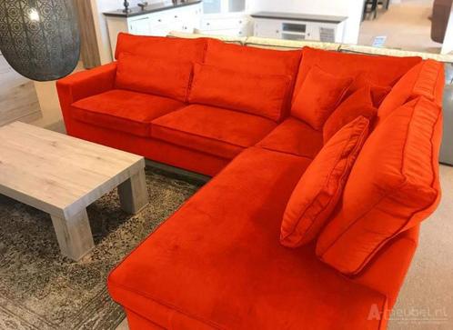 Oudenbosch Loungebank - hoekbanken - Oranje, Huis en Inrichting, Banken | Sofa's en Chaises Longues, Nieuw, Stof