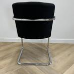 Lande Cole Modus vergaderstoel, zwart - chroom, Gebruikt, Zwart, Ophalen of Verzenden, Eén