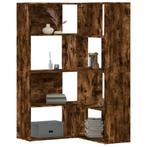 vidaXL Boekenkast 4-laags hoek 85x85x140 cm bewerkt hout, Huis en Inrichting, Kasten | Boekenkasten, Verzenden, Nieuw, Overige houtsoorten