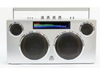GPO MANHATTAN - Bluetooth speaker - 100 Watt - zilver, Audio, Tv en Foto, Luidsprekers, Verzenden, Nieuw