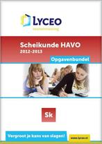 Scheikunde HAVO / 2012-2013 / Opgavenbundel / Lyceo, Verzenden, Gelezen, Lyceo