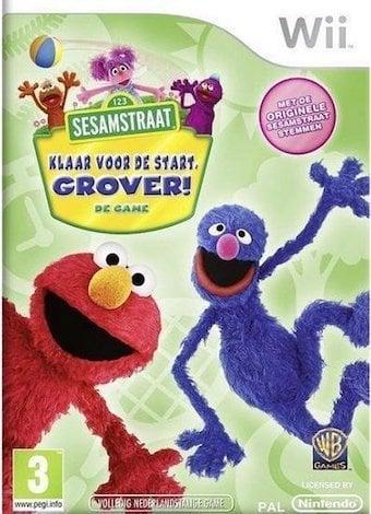 Sesamstraat Klaar voor de Start, Grover! (Wii Games), Spelcomputers en Games, Games | Nintendo Wii, Zo goed als nieuw, Ophalen of Verzenden