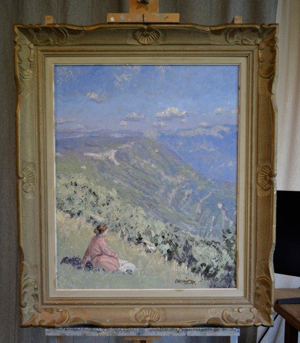 Chris van Dijk (1952) - Impressionist  Lozère, Antiek en Kunst, Kunst | Schilderijen | Klassiek