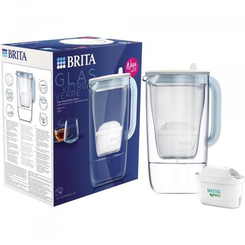 BRITA Glazen Waterfilterkan + MAXTRA PRO Waterfilter, Witgoed en Apparatuur, Onderdelen en Toebehoren, Verzenden