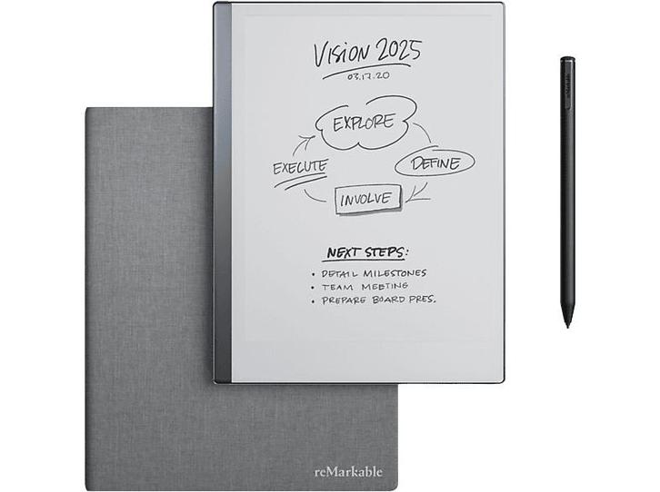 Remarkable -  2 + Marker Plus Book Folio Grijs, Computers en Software, E-readers, 10 inch of meer, 10 inch of meer, Nieuw, Verzenden