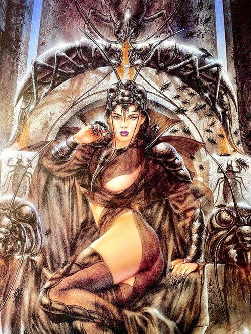 Luis Royo (1954) - Hekate (1995) - Jaren 1990, Antiek en Kunst, Kunst | Designobjecten