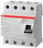 ABB Aardlekschakelaar / 4-polig, 30mA, 40A / FH 204 A, Ophalen of Verzenden, Nieuw