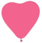 Roze Hartjes Ballonnen 30,5cm 100st, Verzenden, Nieuw