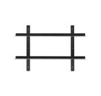 House Doctor Wandrek Tag zwart ijzer 80cm
