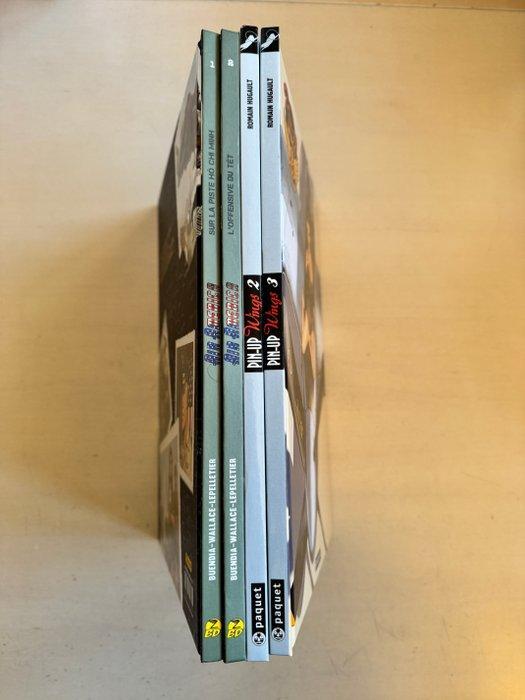 Air America T1 + T2 + Pin-Up Wings T2 + T3 - 4x C - 4 Album, Boeken, Stripboeken