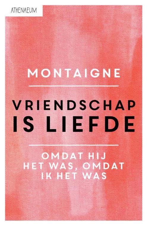 Vriendschap is liefde 9789025300715 Michel de Montaigne, Boeken, Literatuur, Zo goed als nieuw, Verzenden