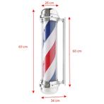 BARBER POLE LAMP BB02 GROOT (Barber stoel), Verzenden, Nieuw, Overige typen