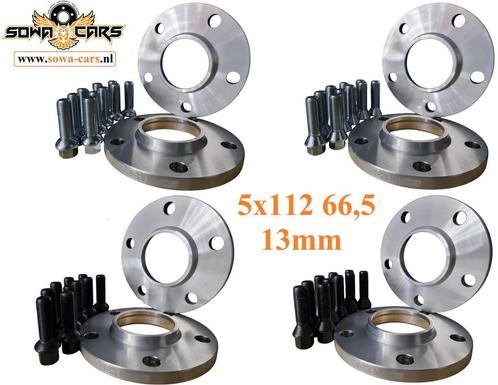 Spoorverbreders Spacers AUDI A4 A5 A6 A7 A8 Q5 5x112 13mm, Auto diversen, Tuning en Styling, Ophalen of Verzenden