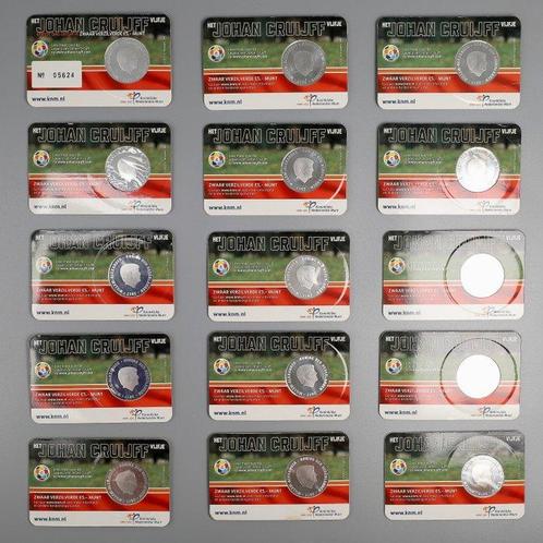Nederland. 5 Euro 2017 Johan Cruijff Vijfje (15 stuks), Postzegels en Munten, Munten | Europa | Euromunten