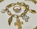 Religie en Zirkonia Hangset - 3-delige sieradenset