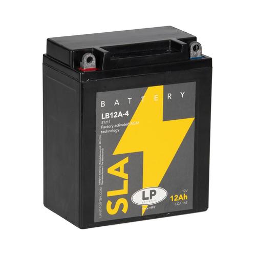 Landport (LP) SLA LB12A-4 motor accu 12 volt 12 ah (51211 -, Motoren, Onderdelen | Overige, Nieuw, Ophalen of Verzenden