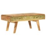 vidaXL Salontafel 90x50x40 cm massief mangohout, 50 tot 100 cm, Verzenden, Nieuw, 50 tot 100 cm