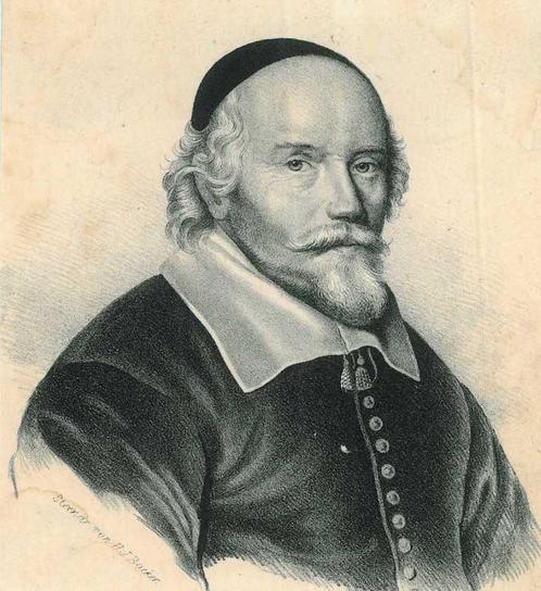 Portrait of Louis De Geer, Antiek en Kunst, Kunst | Etsen en Gravures