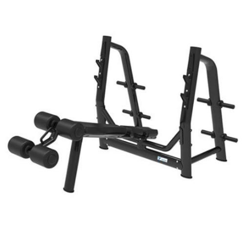 Gymfit Luxury-Line olympic decline Bench | Kracht |, Sport en Fitness, Fitnessapparatuur, Nieuw, Verzenden
