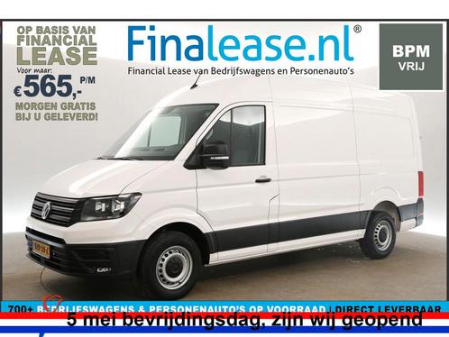 Volkswagen Crafter 30 2.0 TDI L3H3 BPM Vrij 3000KG €565pm, Auto's, Bestelauto's, Lease, Handgeschakeld, Diesel, Volkswagen, Wit