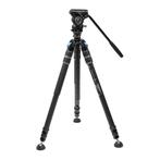 Sirui SVS60+S3 ONE-Step Carbon Fiber Height Adjustment Video, Nieuw, 150 tot 175 cm, Met balhoofd, Ophalen of Verzenden