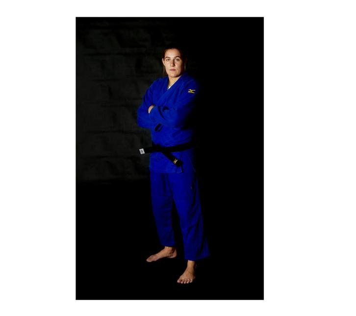 Judopak Mizuno Yusho IJF | Blauw (Maat: 1 (150)), Sport en Fitness, Vechtsporten en Zelfverdediging, Vechtsportpak, Nieuw, Judo
