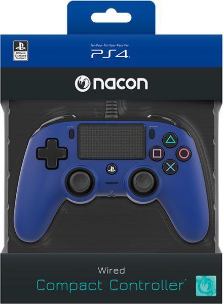 Bigben Nacon Wired Compact Controller-Blauw (PlayStation 4), Spelcomputers en Games, Spelcomputers | Sony PlayStation Consoles | Accessoires