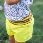 Quapi-collectie Kort broekje Nuria (yellow bright), Kinderen en Baby's, Babykleding | Maat 62, Nieuw, Meisje, Verzenden, Quapi