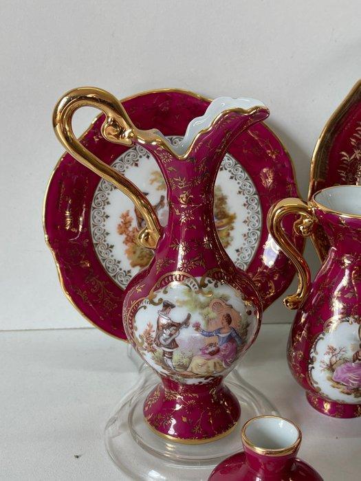 Limoges - Miniatuur beeldje - Verzameling (25) - Porselein, Antiek en Kunst, Curiosa en Brocante