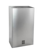 Afvalbak Wandaansluiting - RVS - 300x200x500mm - 30 Liter, Verzenden, Nieuw in verpakking