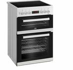 Beko Fornuis EDC634W  - 60 cm wit keramisch dubbeloven, Witgoed en Apparatuur, Fornuizen, Ophalen of Verzenden, Nieuw