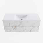 MONDIAZ VICA 120cm badmeubel onderkast Carrara 2 lades., Ophalen of Verzenden, Nieuw, Bad