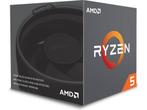 AMD Ryzen 5 2600 - Processor - 6 cores 3,4GHz (turbo 3,9GHz), Computers en Software, Processors, Verzenden, Zo goed als nieuw