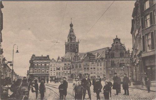 NIJMEGEN - Groote Markt met Waag en St. Stevenskerk, Verzamelen, Ansichtkaarten | Nederland, Verzenden