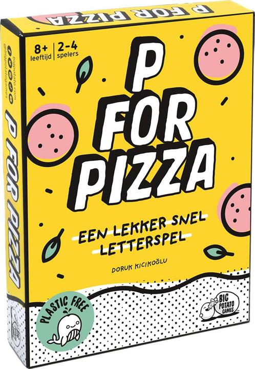 P for Pizza (NL versie) | Big Potato Games - Kaartspellen, Hobby en Vrije tijd, Gezelschapsspellen | Kaartspellen, Nieuw, Verzenden