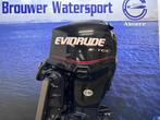 “ Evinrude Etec 75 pk buitenboordmotor | Krachtpatser  “, Ophalen of Verzenden, Zo goed als nieuw, 30 pk of meer, Buitenboordmotor