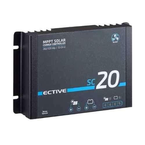 MPPT laadregelaar SC 20 stil zonnepaneel - boordaccu Ective, Caravans en Kamperen, Overige Caravans en Kamperen, Nieuw, Ophalen of Verzenden