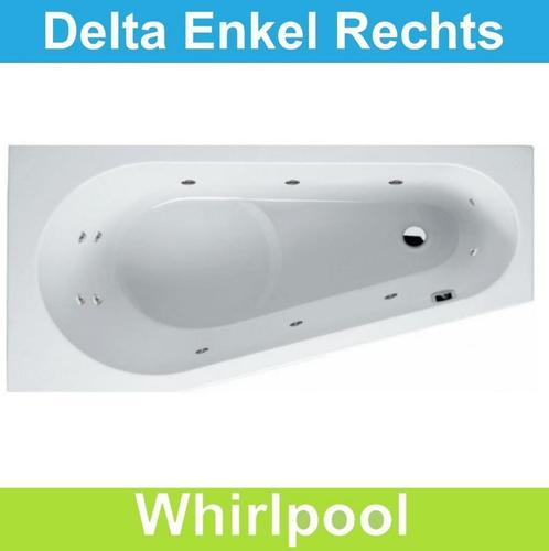 Ligbad Riho Delta Rechts 150x80 cm Whirlpool Enkel systeem, Doe-het-zelf en Verbouw, Sanitair, Bad, Nieuw, Ophalen of Verzenden