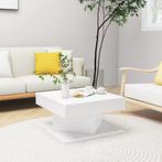 Salontafel Wit 57x57 - Retourdeal - 35% Korting!, 50 tot 100 cm, Vierkant, Nieuw, Minder dan 50 cm
